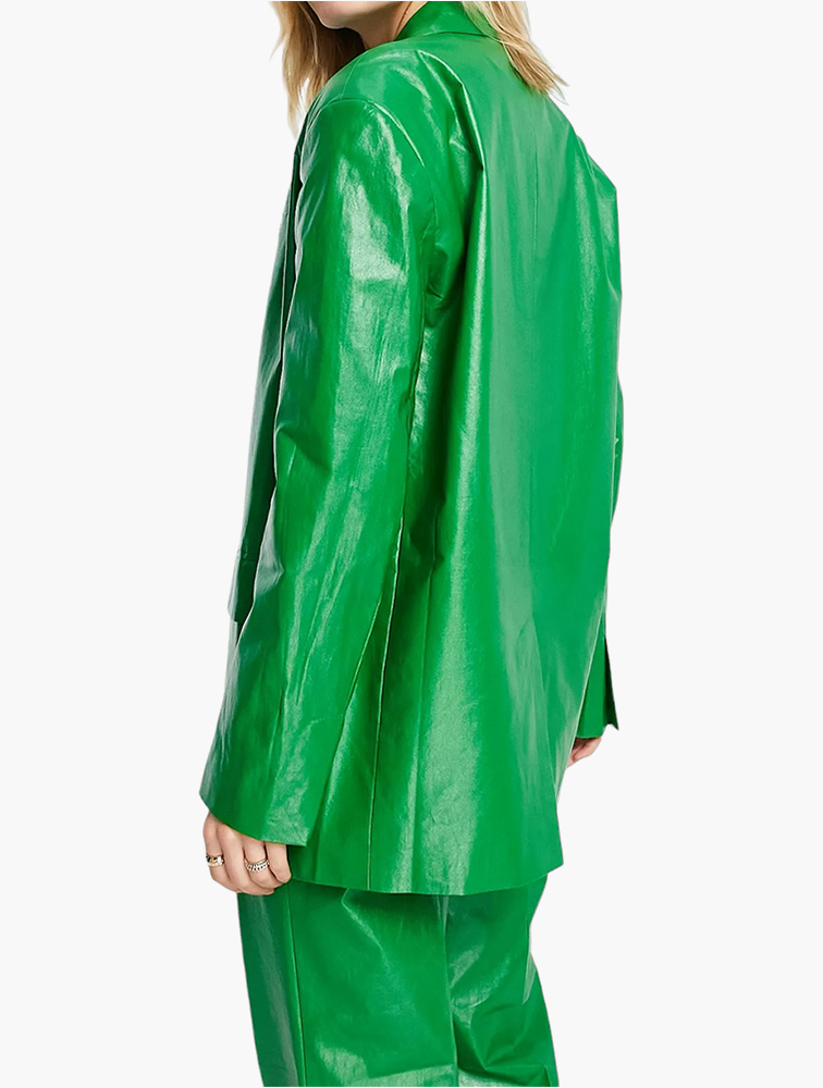 MyRunway Shop Green Coated Blazer for Women from MyRunway.co.za